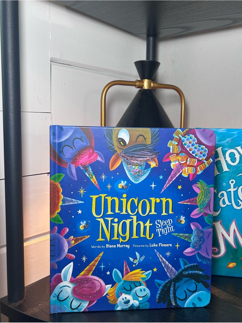 Unicorn Night Sleep Tight Children’s Book - Blue